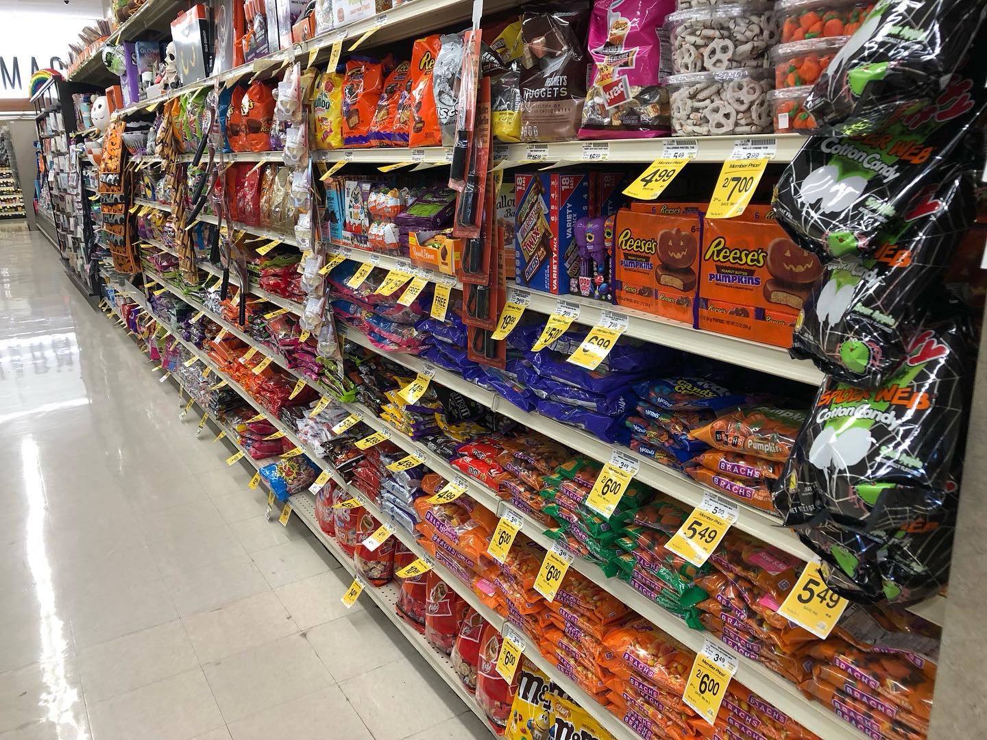 Halloween candy galore!